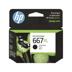 HP - Cartucho Negro 667xl deskjet ink advantage 480 pag