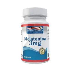 GENERICO - MELATONIN 3mg 120Softgels HEALTHY AMERICA