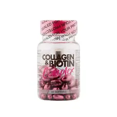 HEALTHY AMERICA - COLLAGEN & BIOTIN COMPLEX 60Softgels