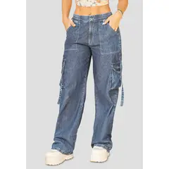 ATYPICAL - Jean Mujer Azul 102234
