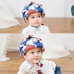 GENERICO - Gorro Casco Protector De Golpes Cabeza Para Bebés Blanco