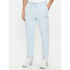 CALVIN KLEIN - Jogger Celeste De Chándal De Algodón Para Hombre