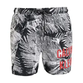 CALVIN KLEIN - Bermuda De Baño Negra Con Cordones