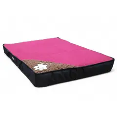 GENERICO - Colchoneta Para Perros 80 x 54 x 5 cm color Fucsia