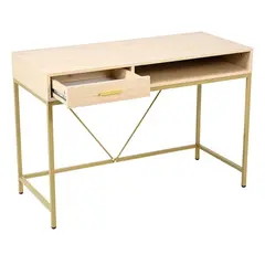 AKIVOY - Escritorio Golden Color Madera Natural Akivoy-