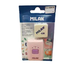 MILAN - Borrador Con Cepillo Fun Animals Blister