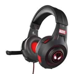XTECH - Audifonos cableados con micrófono - Edición Spider-Man Miles Morales