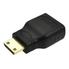 GENERICO - Adaptador De Hdmi Hembra A Mini Hdmi Macho Convertidor