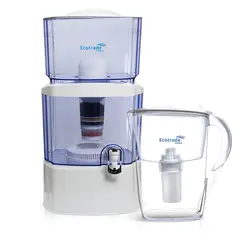 ECOTRADE - Filtro Agua 24 Litros mas Jarra Purificadora Agua