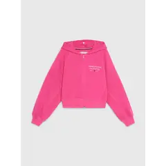 TOMMY HILFIGER - Saco De Niña Con Gorro Y Logo Trasero