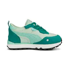 PUMA - Tenis para Niño Rider Fv Verde