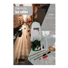 ECOMAX - FUMIGADORA MOTORIZADA DE ESPALDA 26CC TANQUE 26LT