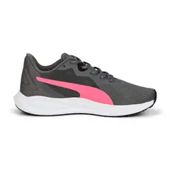 PUMA - Tenis para Niño Twitch Runner Gris