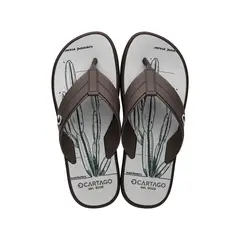CARTAGO - SANDALIAS HOMBRE MARRÓN ILHEUS II DEDO