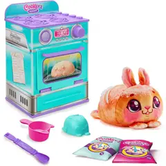 MOOSE TOYS - Juego de Horno Mágico Cookeez Makery con peluche - Azul