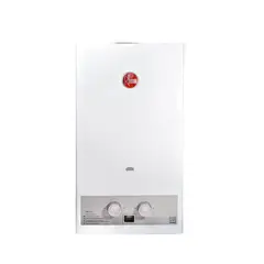 RHEEM - Calentador De Agua 13lt Gas Propano Tiro Natural