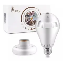 GENERICO - Cámara De Seguridad Bombillo Wifi 360 Grados Full Hd Vr-v380