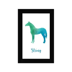 ART INDUSTRY - Cuadro 60x40 Cms Decorativo Strongcaballo