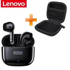LENOVO - Audifonos Inalambricos Bluetooth Lp40 Pro Negro ¡estuche GRATIS