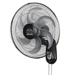 HOME ELEMENTS - Ventilador Pared negro 18P Maxi Flow