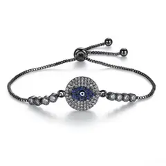 UBMD - Pulsera Mujer Ojo De Dios C004 Negro