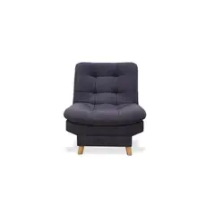GENERICO - Poltrona Hofmann Tela Gris Reclinable 3 posiciones