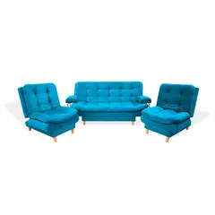 MUEBLES REM - Sala Clic Clac Keller Turquesa