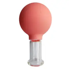 GENERICO - Ventosa Masaje Facial Antiarrugas Cristal