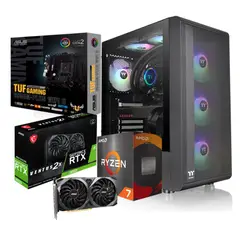 AMD - Torre Gamer Ryzen 7 5700X DDR4 32GB SSD 1TB RTX 3050 8GB.