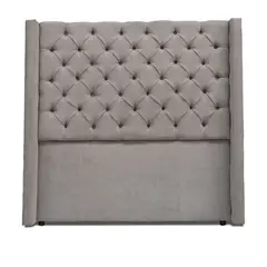 ARMONIA HOME - Cabecero Capitoneado Valencia Sencillo Gris