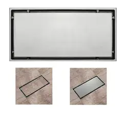 GENERICO - Rejilla Pannello Rectangular 20cm X 10cm Panel Invertido 304