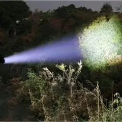 GENERICO - Linterna recargable con luz led