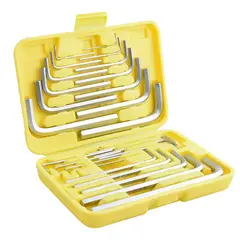 SURTEK - Juego de llaves hexagonales tipo L combinadas 25 piezas