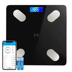 GENERICO - Báscula De Vidrio Inteligente Con Bluetooth 180kg