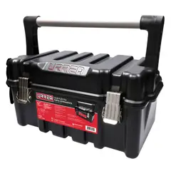URREA - Caja portahtas plástica 17" broches metálicos, charola