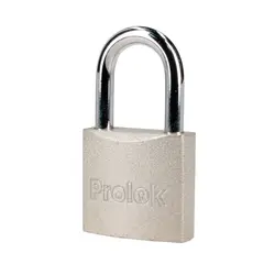 URREA - Candado de acero largo 38 mm llave estándar