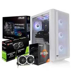AMD - Torre Gamer Ryzen 5 5600X DDR4 16GB SSD 1TB GTX 1650 4GB.