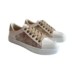 OCLOCK - Tenis Antonina Beige Print