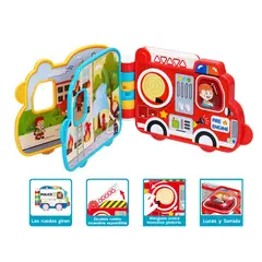 ENFANT'ASY - Libro Musical Infantil Voces Luces Y Sonidos Juguete Bebe