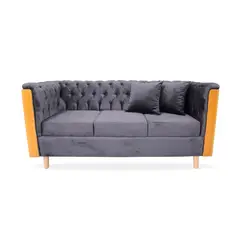 MUEBLES REM - Sofa Steiner Tela Gris