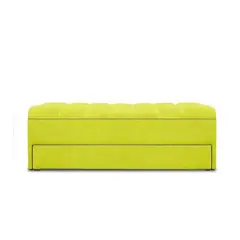 MAGIC CLASS - ZAPATERO BAUL DENVER 120X50X45 MICROFIBRA VERDE