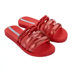IPANEMA - SANDALIA MUJER ROJO PUFFER TIRAS