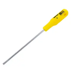 SURTEK - Destornillador amarillo barra redonda cabinet 1/8x6"