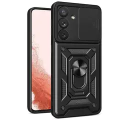 GENERICO - Funda Case Protector Cámara Slider Compatible Samsung A55 5G Negro