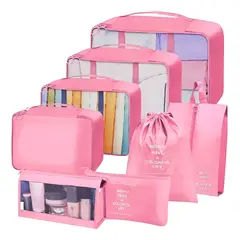 MILOPTS - Kit Organizadores De Maleta Bolsas De Viaje X8 Piezas