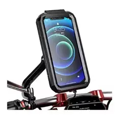 AFM - Base Impermeable Soporte Para Celular Moto Retrovisor