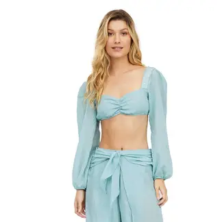 KIBYS - CROP TOP AZUL 9016