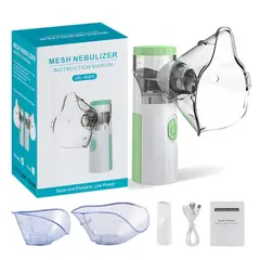 AFM - Nebulizador Niños Portátil Adultos Mesh Inhalador Usb