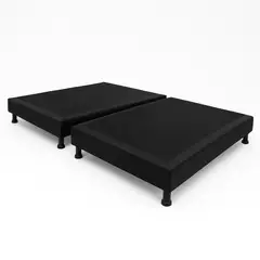 GENERICO - Base Cama Doble 1.40 X 1.90 Con pestaña Dividida