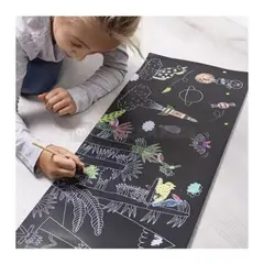 AFM - Rollo De Papel Mágico Dibujos Para Raspar Colores